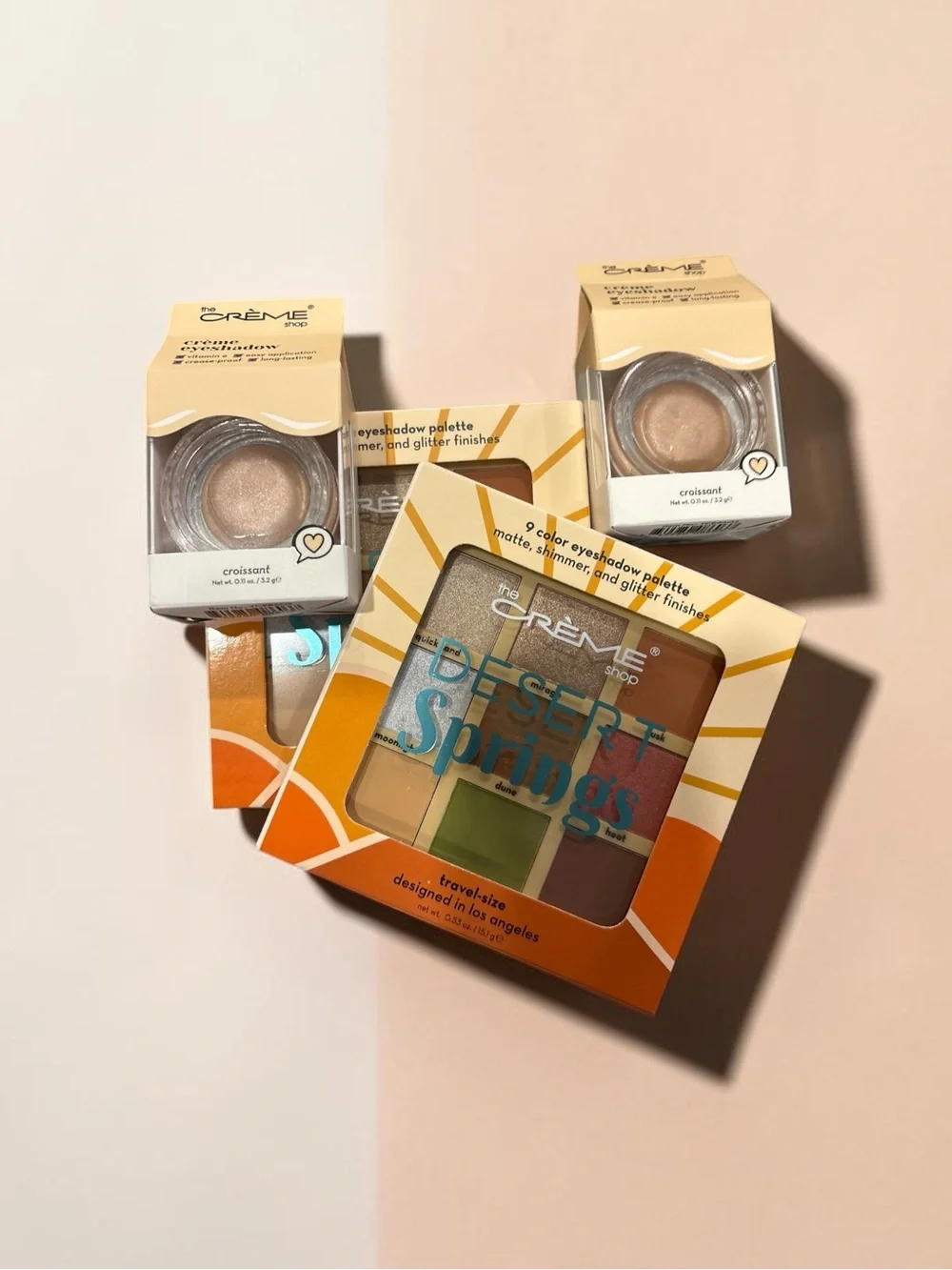 The Creme Shop Desert Springs 9-Color Eyeshadow Palette & Shimmer